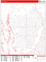 Cape Coral Wall Map